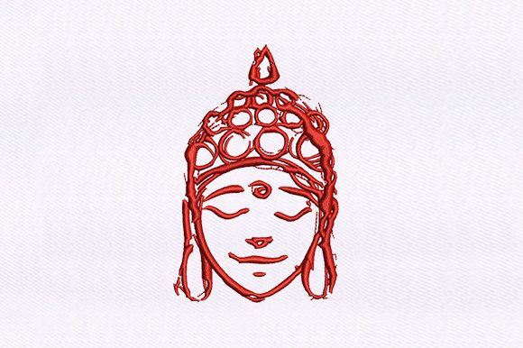 Elegant Woman Statue Face Design for Craft Fairs