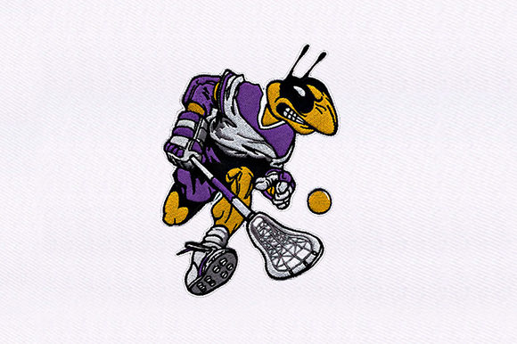 Hockey Playing Bug: A Charming Addition to Your Sweatshirt Line