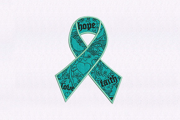 Hope Love Faith Ribbon: A Touch of Elegance