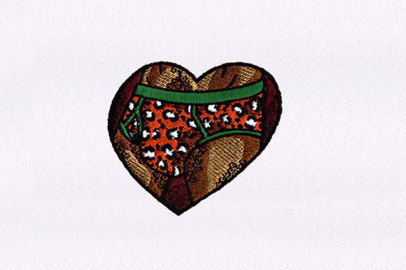 Man Underwear: A Bold Embroidery Design for Boutique Apparel