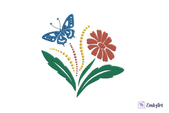 Red Gerbera and Blue Butterfly: A Design Review