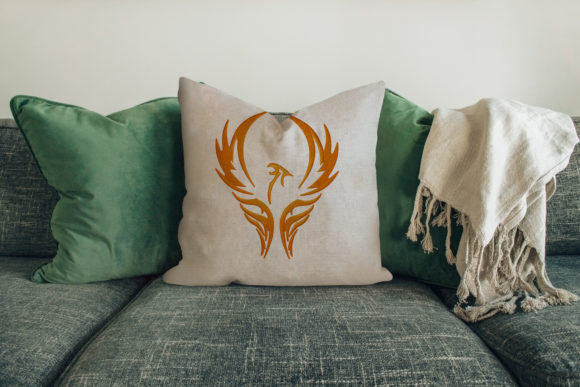Rise of Phoenix: A Festive and Elegant Embroidery Design
