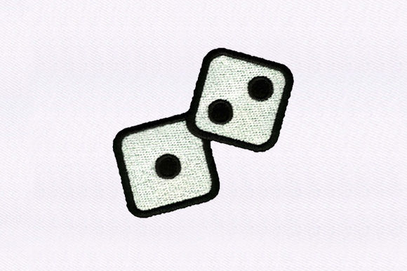 Rolling into the Season with Dice Embroidery